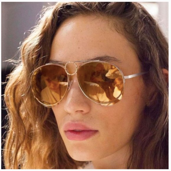 Chloe Romie 61mm Aviator sunglasses NWT main image 4